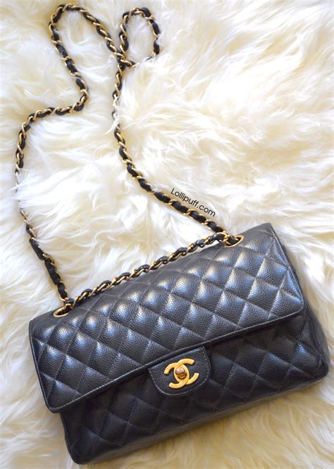 chanel caviar classic flap medium|Flap Bags .